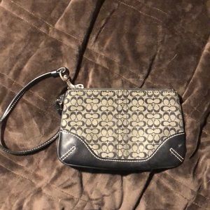 Coach small wristlet